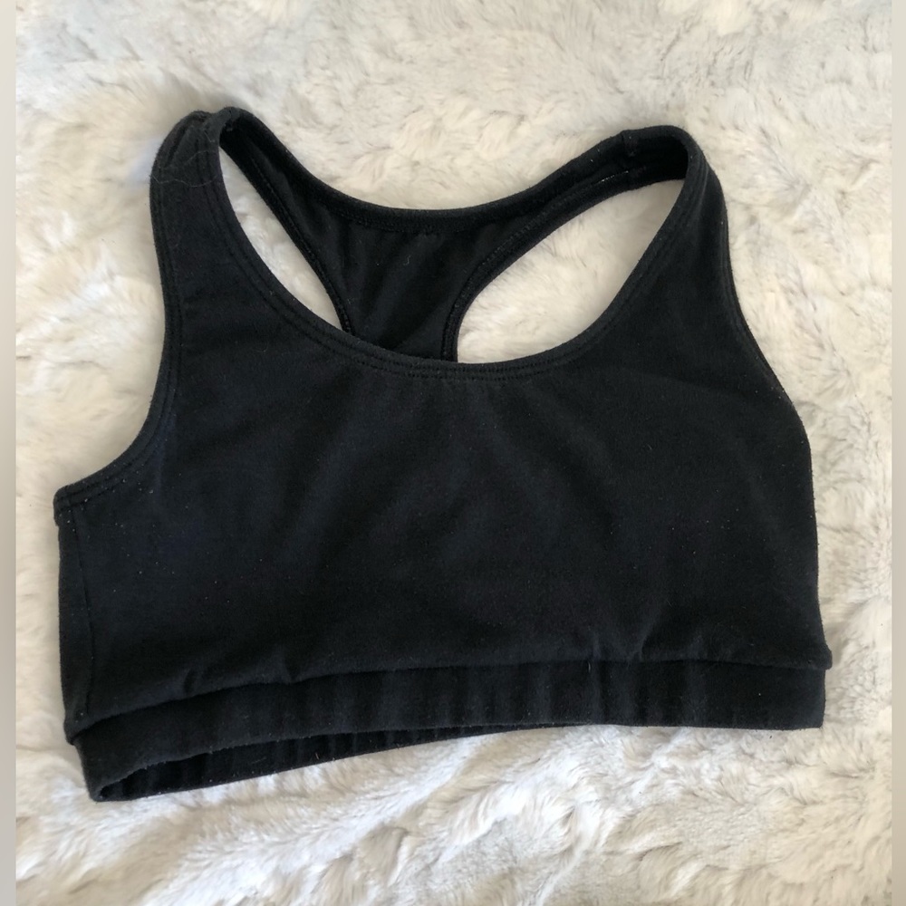 Active Energy Vintage Racerback Long Line Sports Bra Medium